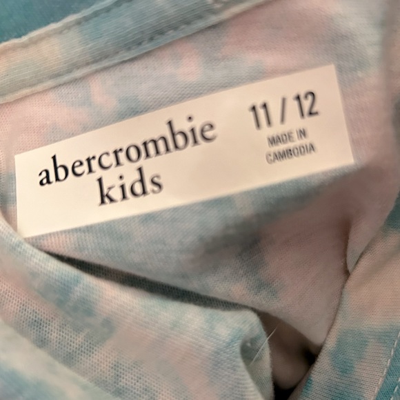New Abercrombie & Finch girls 10/12 tye-dye shirt - Picture 3 of 7
